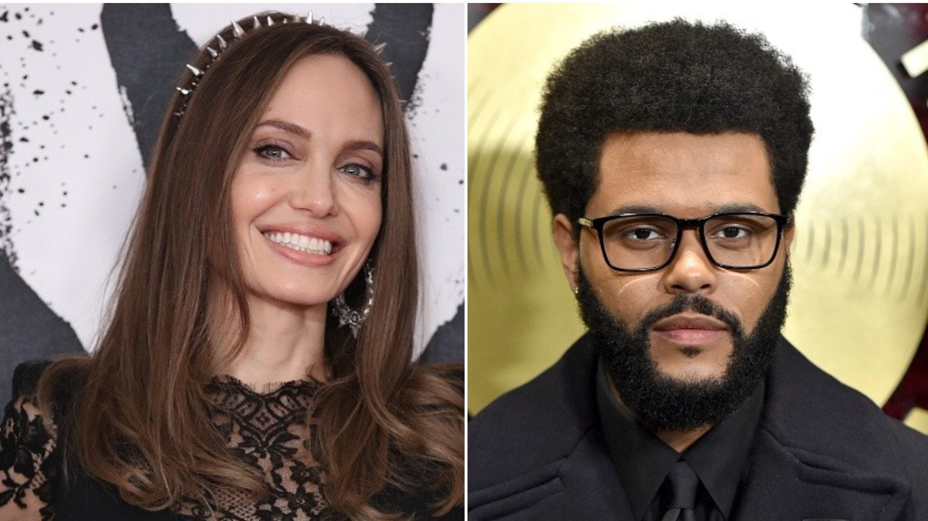 Angelina Jolie y The Weeknd