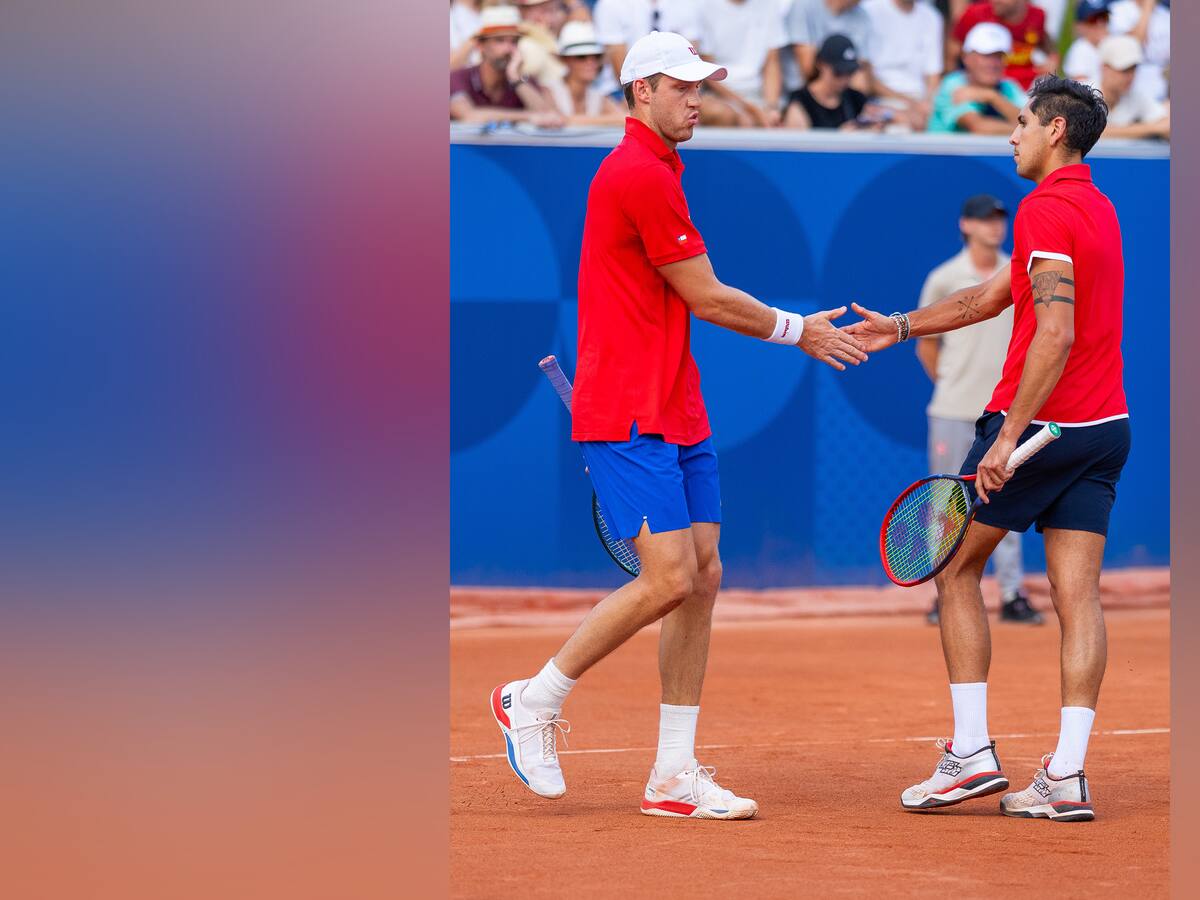 Tabilo y Jarry dilapidan la ventaja: fueron eliminados en la segunda ronda de los dobles en París 2024