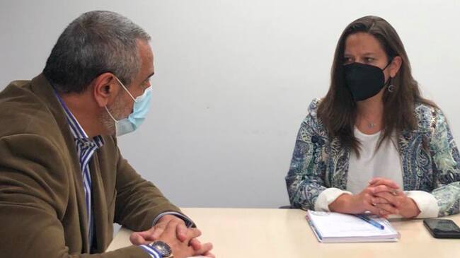 Ministra del Deporte se reune con Pablo Milad por violencia en los estadios
