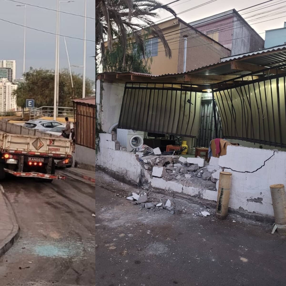 Conductor ebrio choca nueve autos estacionados y atropella a peatón en Antofagasta
