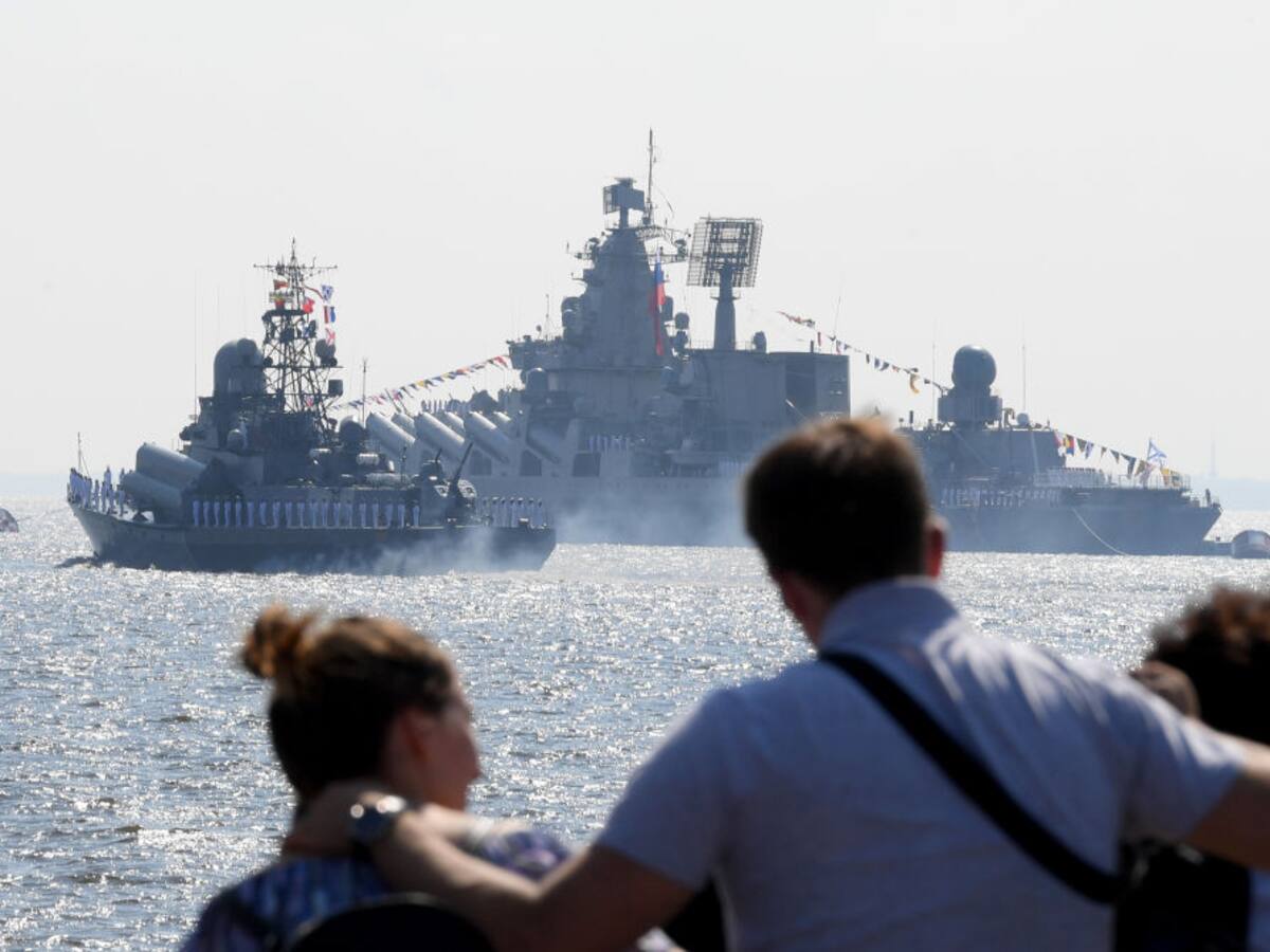 Rusia inició ejercicios militares en el mar Báltico