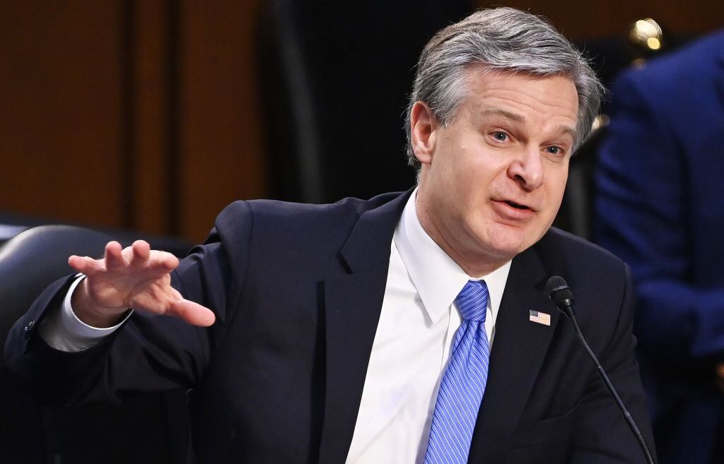 El director del FBI Christopher Wray