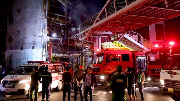 Vietnam registra 11 muertos y 7 heridos en el incendio intencional de un bar de karaoke
