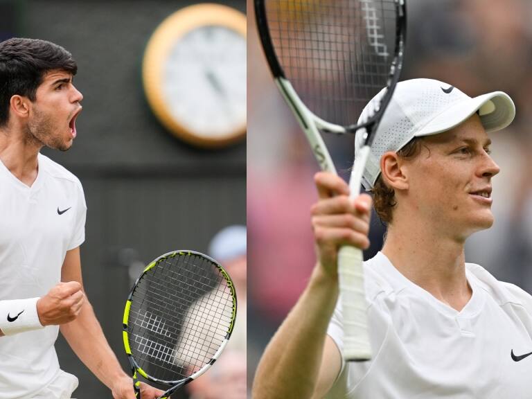 Alcaraz y Sinner avanzan a pie firme por el título de Wimbledon