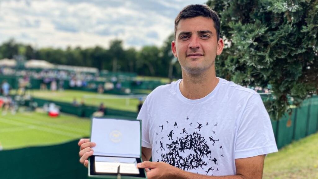 Tomás Barrios y su clasificación al cuadro principal de Wimbledon: "El año pasado lo preparé tres semanas y perdí, esta vez no lo preparé nada y pasé"