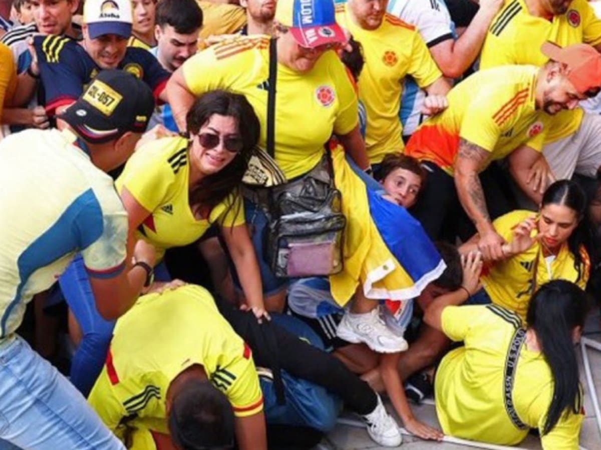 ¡Le pegaron hasta a los niños! Los impactantes registros de los desórdenes en la final de Copa América
