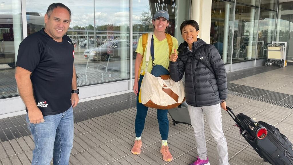 Bárbara Riveros ya está en Chile para competir en el Challenge Puerto Varas
