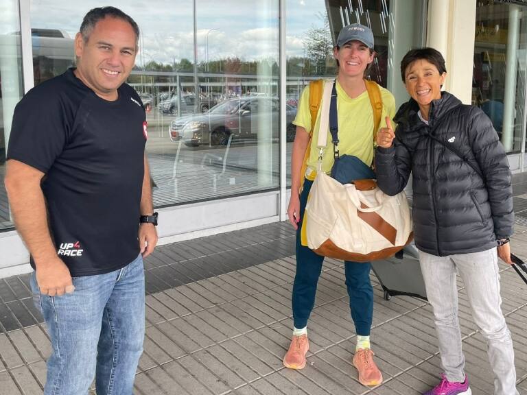 Bárbara Riveros ya está en Chile para competir en el Challenge Puerto Varas