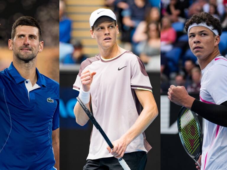Abierto de Australia: Djokovic y Sinner arrasan, pero Shelton queda fuera del torneo