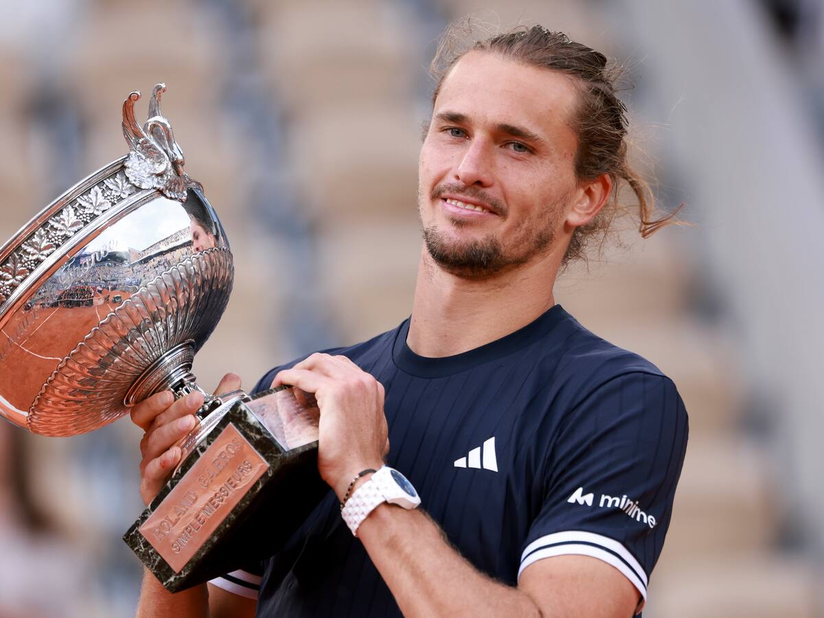 Zverev y su revancha tras ganar Roland Garros: “Si me llaman el peor jugador en ganar un Grand Slam, no podría importarme menos”