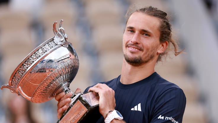Zverev y su revancha tras ganar Roland Garros: “Si me llaman el peor jugador en ganar un Grand Slam, no podría importarme menos”