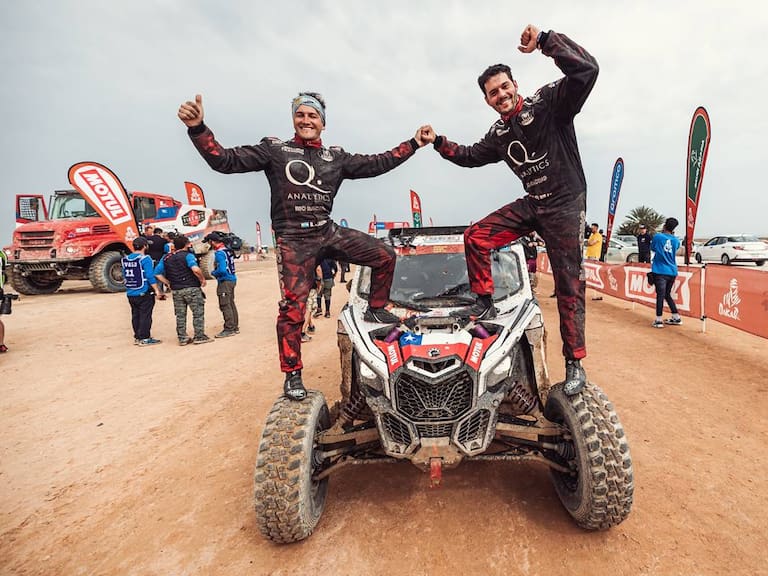 Lucas del Río suma la primera victoria de Chile en la edición 2026 del Rally Dakar