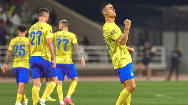 Cristiano Ronaldo sigue anotando en Arabia Saudita y ya es el goleador de la liga