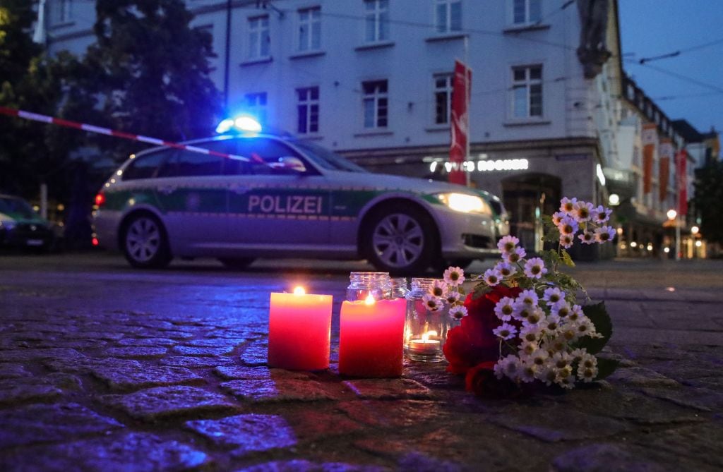 Homenaje a las víctimas del ataque con arma blanca en Wurzburgo
