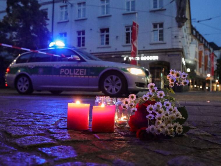 Homenaje a las víctimas del ataque con arma blanca en Wurzburgo