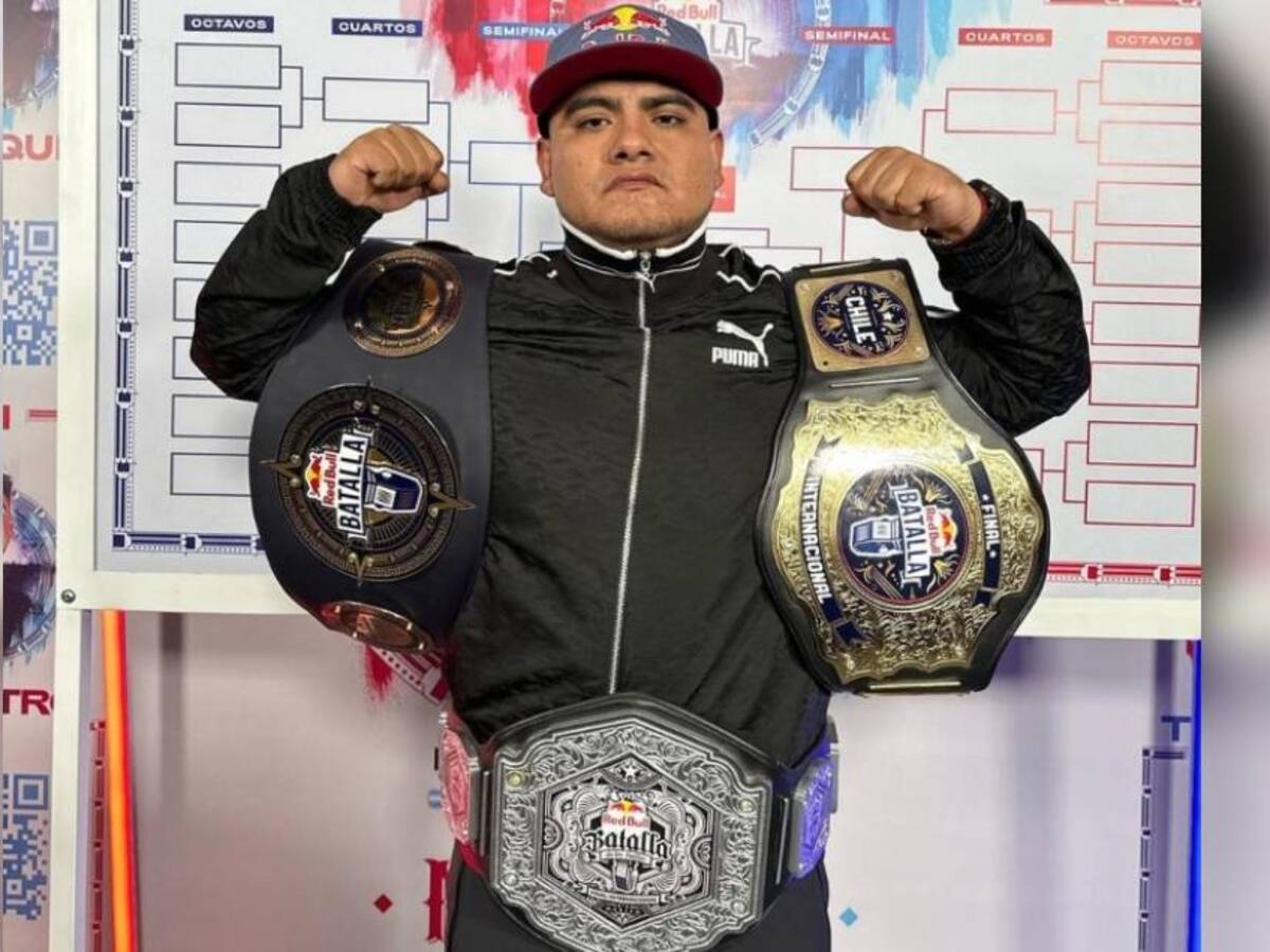 Aczino se coronó tricampeón tras quedarse con la Final Internacional de la Batalla de los Gallos 2022