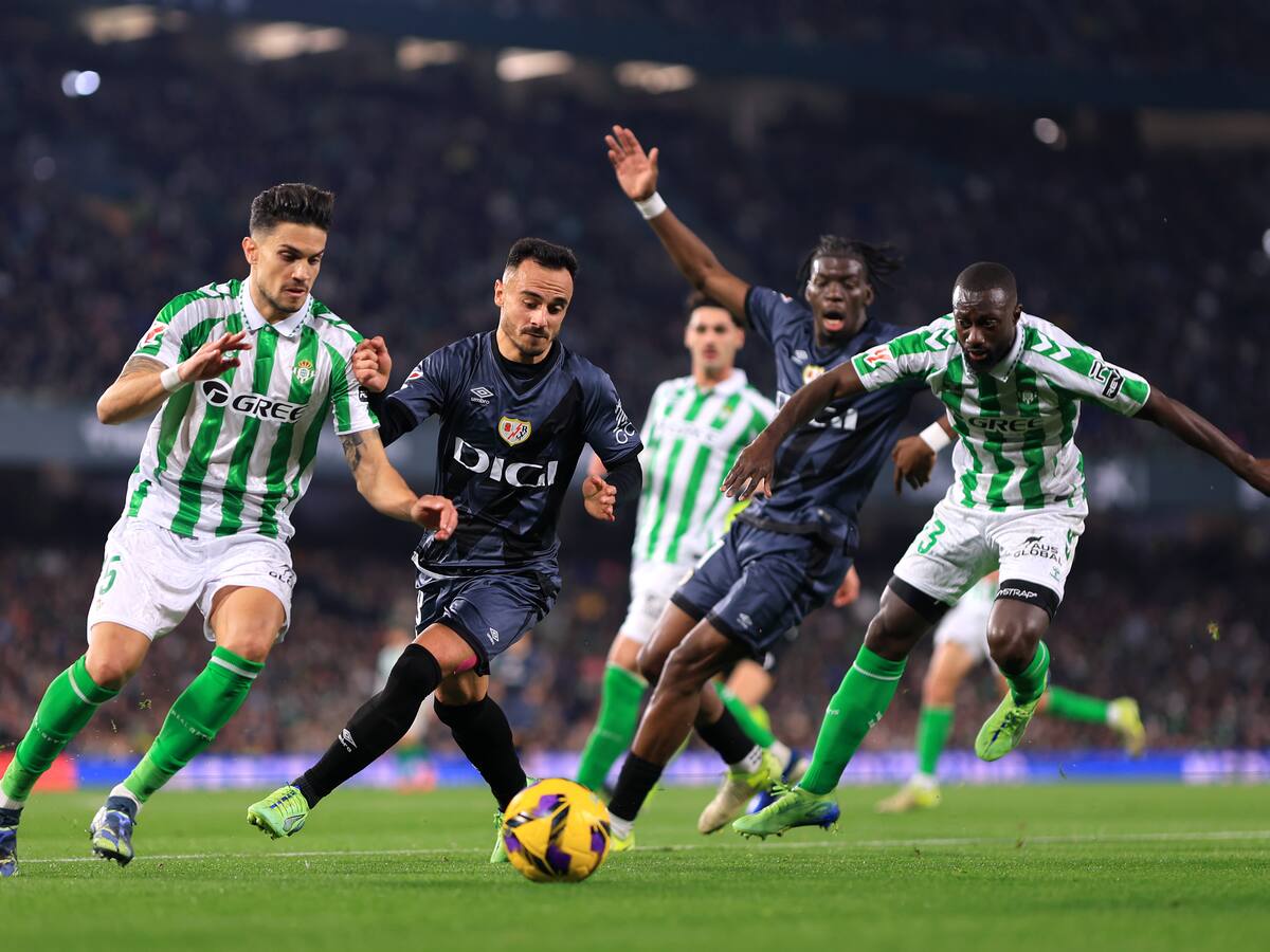 Real Betis cierra el 2024 con un amargo empate ante el Rayo Vallecano
