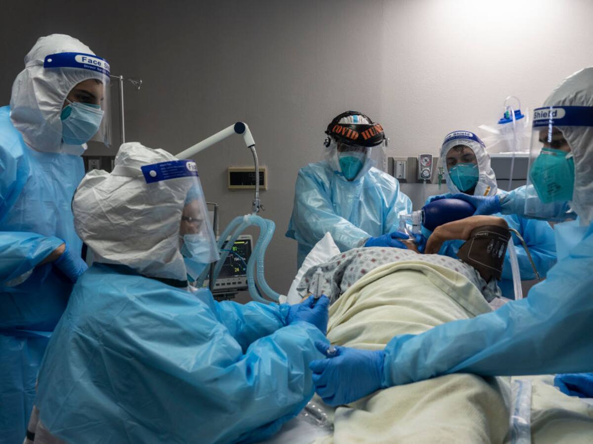 EEUU acumula siete días con más de 100.000 contagios del coronavirus Covid-19
