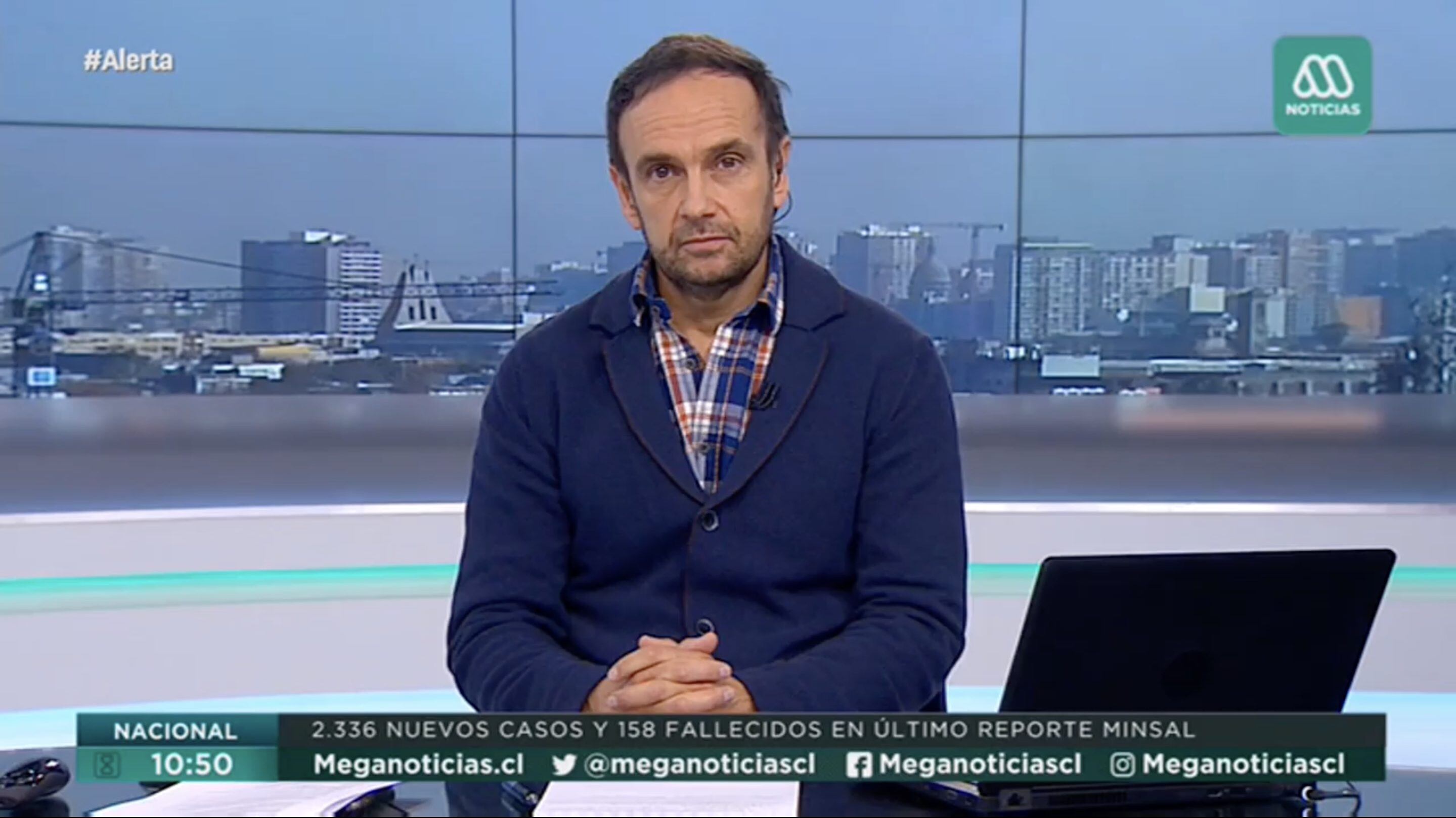 Captura Meganoticias  referencial Rodrigo Sepúlveda, tras balacera en Peñaflor."