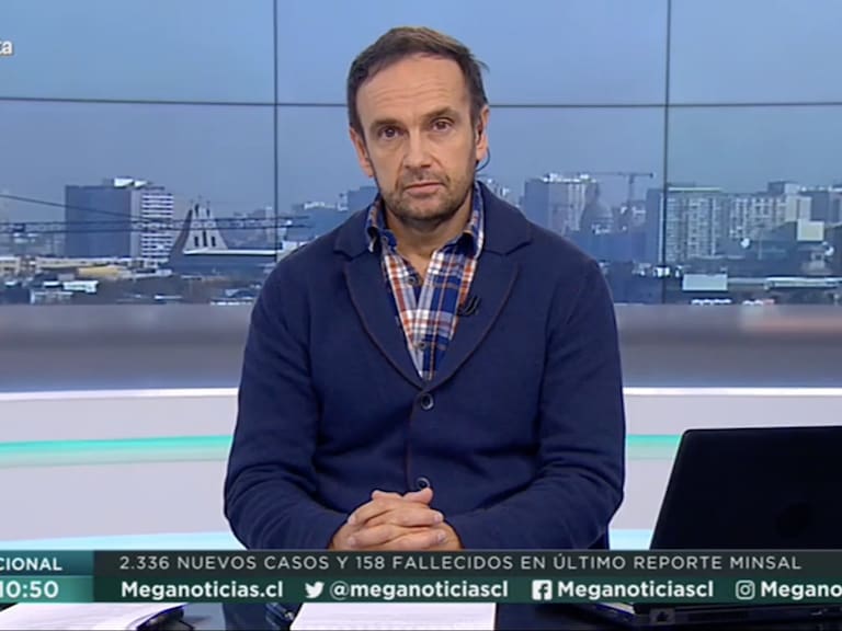 Captura Meganoticias referencial Rodrigo Sepúlveda, tras balacera en Peñaflor."