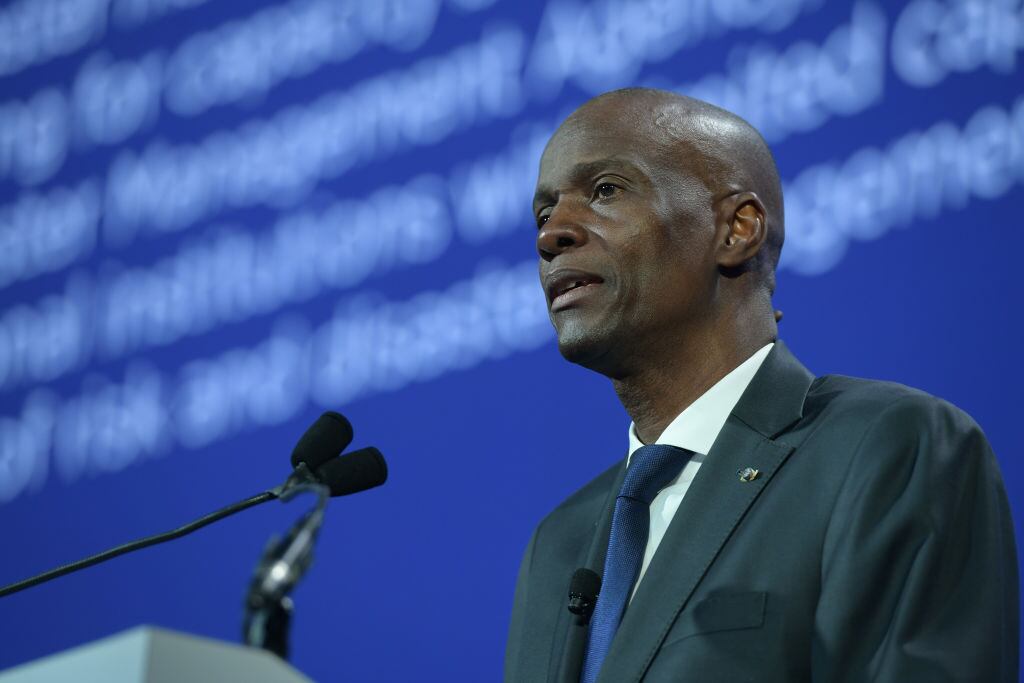 El mandatario haitiano Jovenel Moise