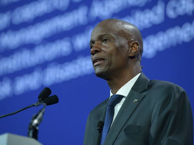 El mandatario haitiano Jovenel Moise