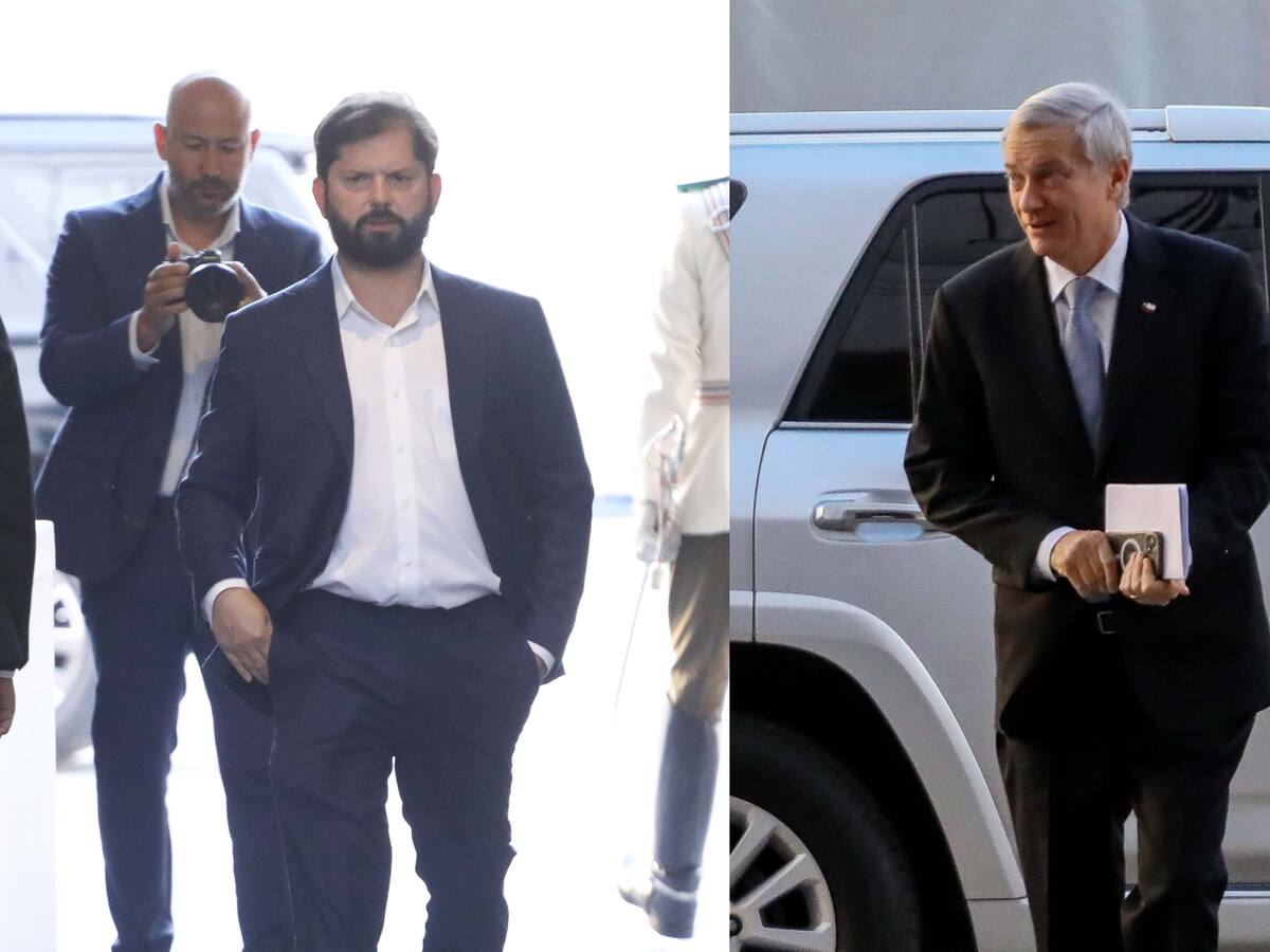 Tras duros intercambios entre ambos: Presidente Boric recibe a José Antonio Kast en La Moneda