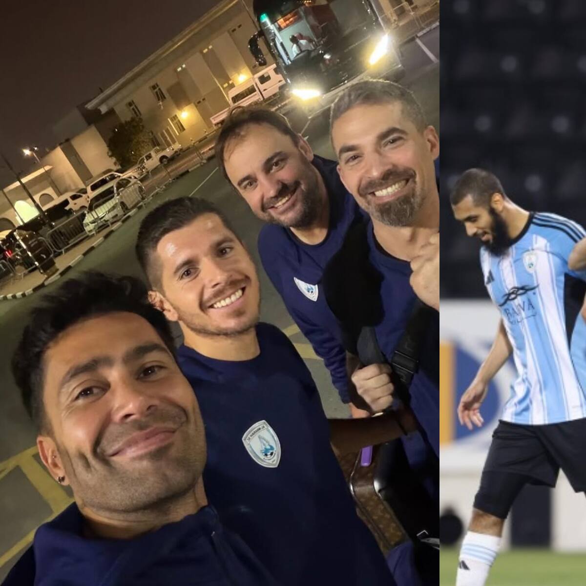 “Coto” Sierra y Luis Jiménez festejan un debut soñado en Medio Oriente: “Hay días que marcan etapas”