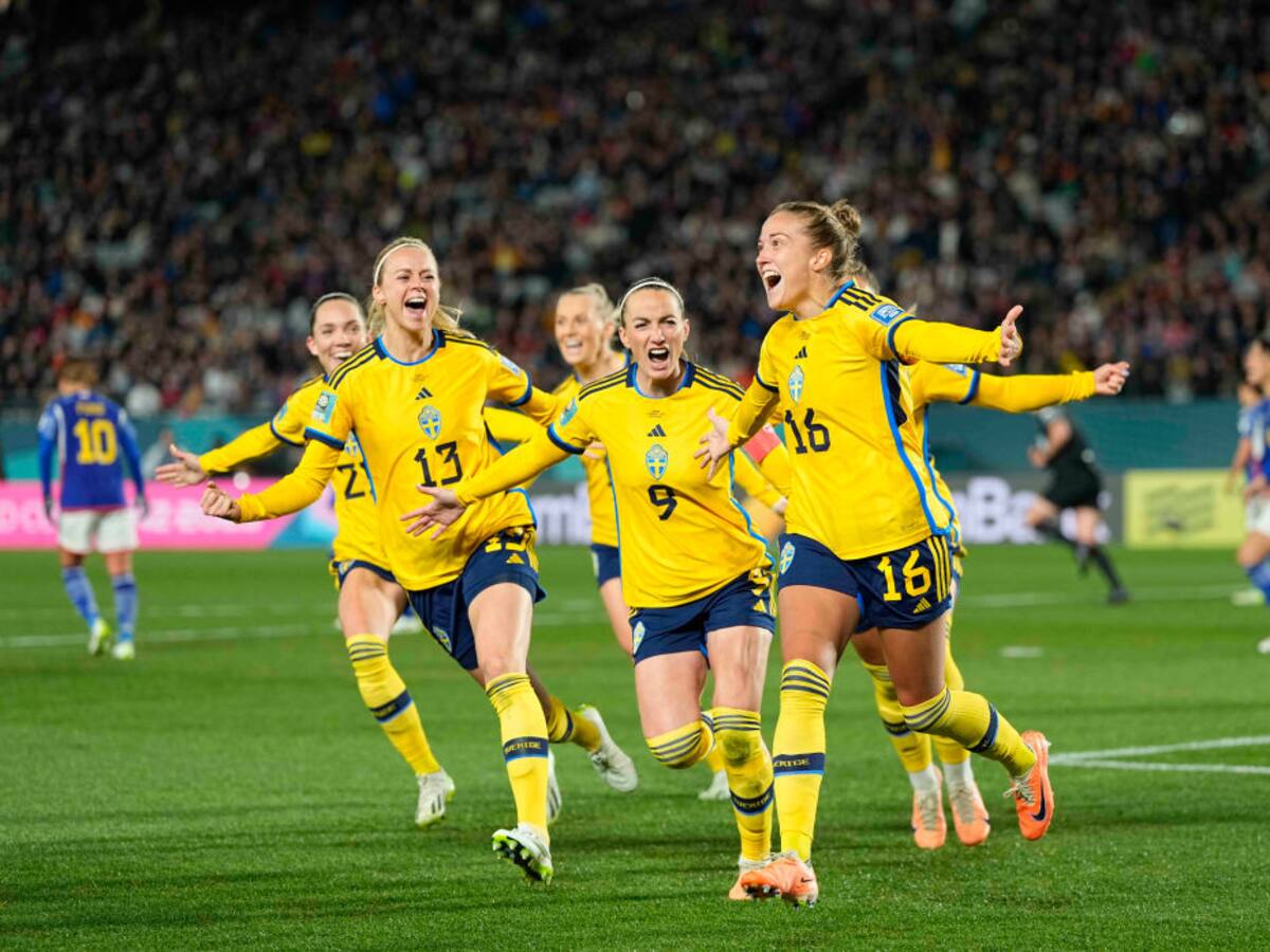 Suecia en semis tras vencer a Japón en el Mundial Femenino