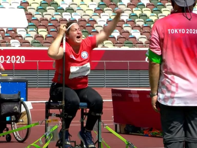 Francisca Mardones hizo historia en Tokio 2020: oro, récord mundial y primera mujer medallista paralímpica de Chile