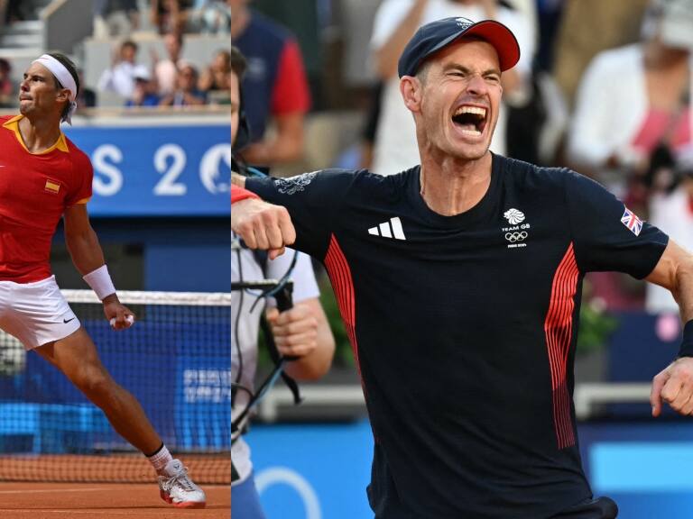 Las leyendas del tenis sufren en París 2024: Rafael Nadal se cita con Djokovic y Andy Murray levanta cinco match points en los dobles