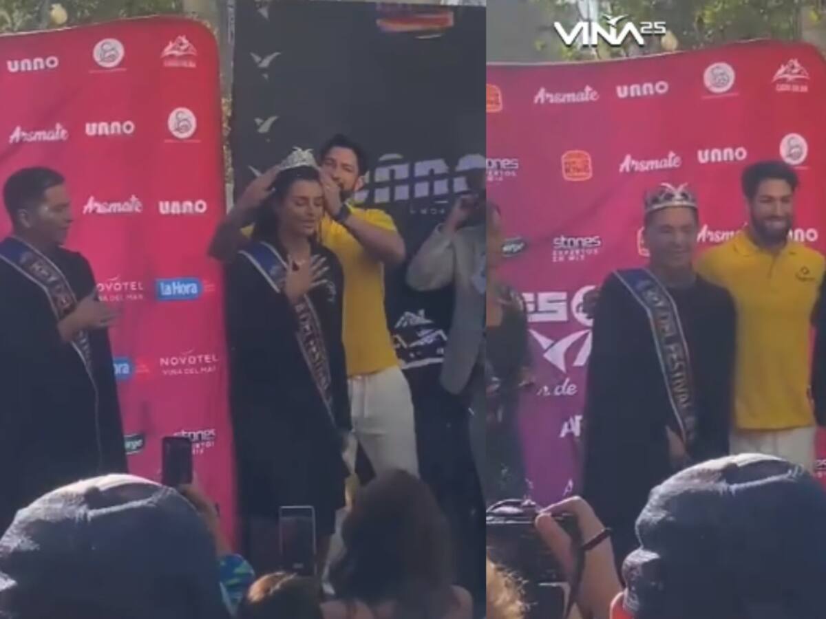 Así fue la coronación EN VIVO de Emilia Dides y Camilo González en Viña 2025