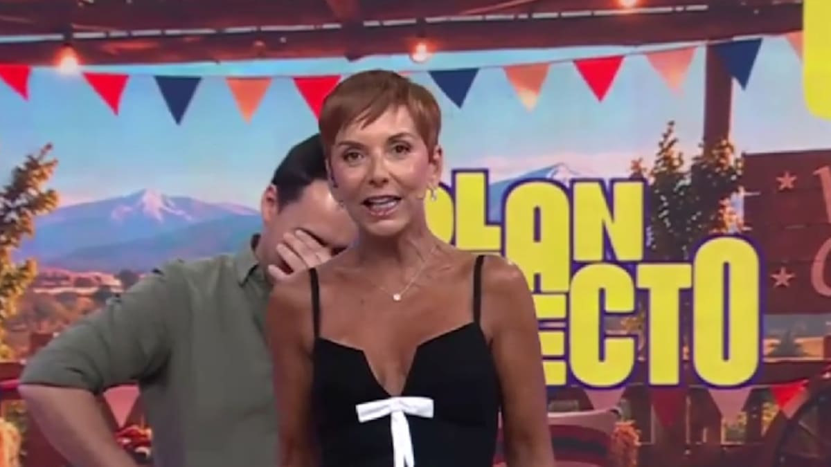 Fran García-Huidobro protagoniza feroz salida de libreto en vivo y manda mensaje sin filtro a famoso animador: “Maleducado”