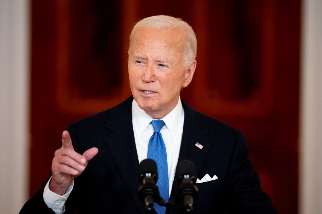El presidente de Estados Unidos, Joe Biden, habla sobre la decisión de la Corte Suprema en la Casa Blanca.