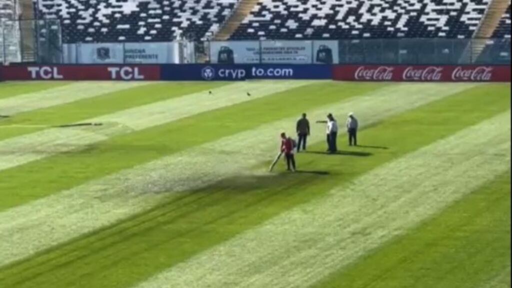 El deplorable estado del Monumental para albergar el choque entre Colo Colo y Boca Juniors