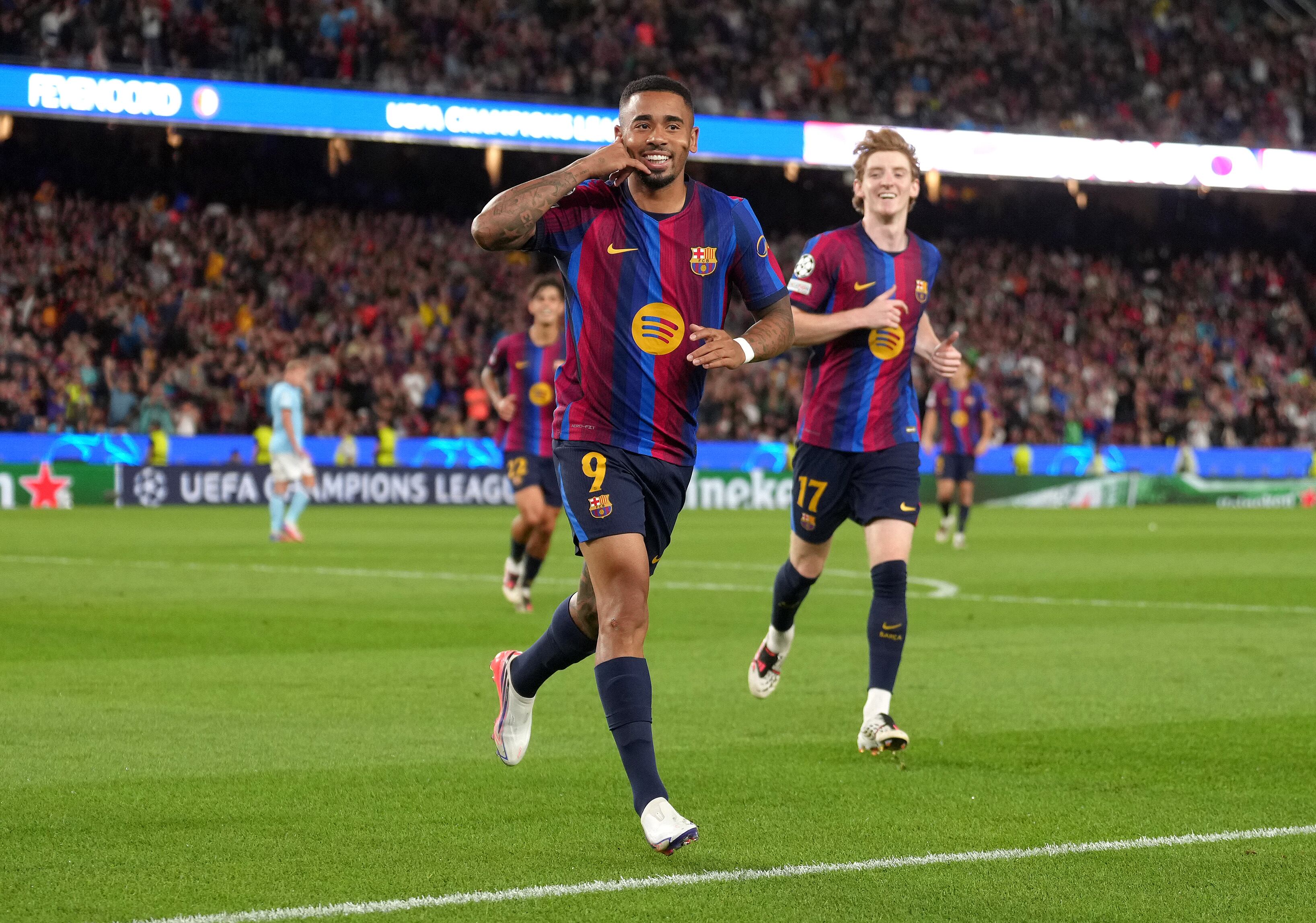 Barcelona goleó en Champions