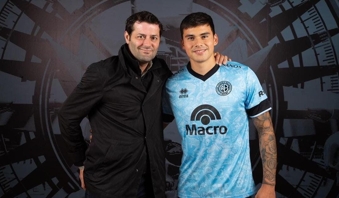 "Es un club muy grande": La alegría de Alex Ibacache al llegar a Belgrano tras polémico paso por San Lorenzo