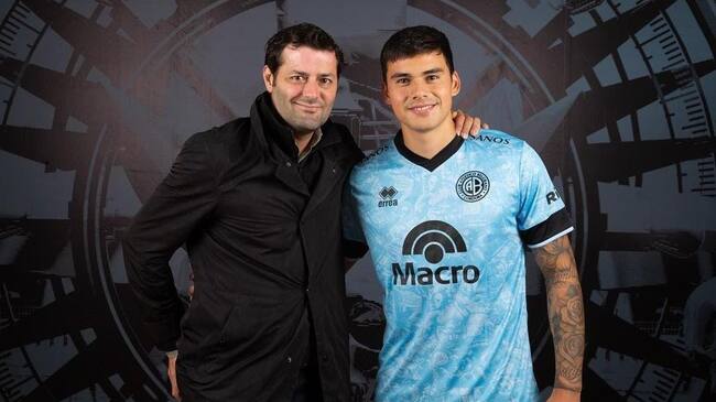 "Es un club muy grande": La alegría de Alex Ibacache al llegar a Belgrano tras polémico paso por San Lorenzo