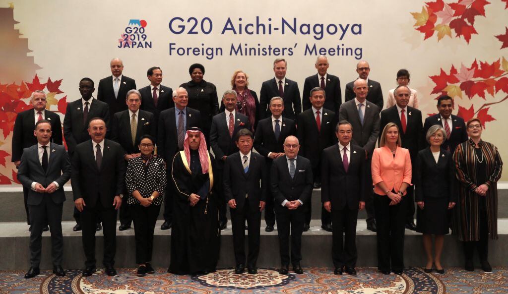 La última cita de cancilleres de los países del G20 en Japón