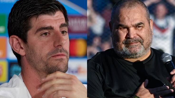 Tras atacar a Mbappé: Chilavert ahora arremete contra Courtois en el marco del caso “Prestianni-Vinicius”