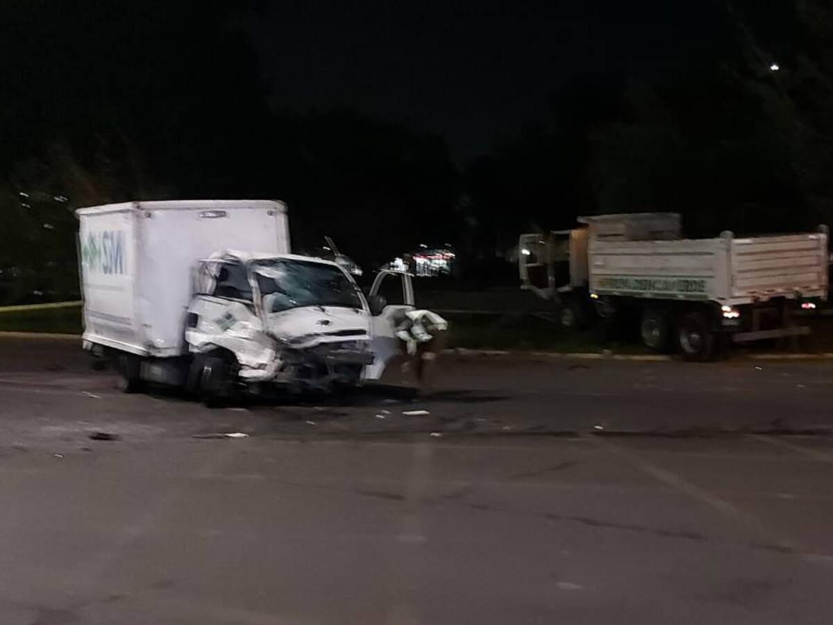 Conductor de camión murió tras accidente de tránsito en Providencia