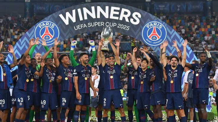 PSG remonta agónicamente ante el Tottenham y conquista la Supercopa de Europa 2025