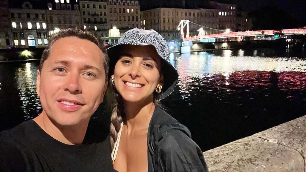 Karol Lucero y su pareja