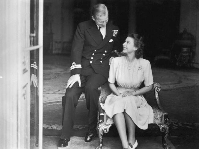 La reina Isabel y el príncipe Felipe | Getty Images