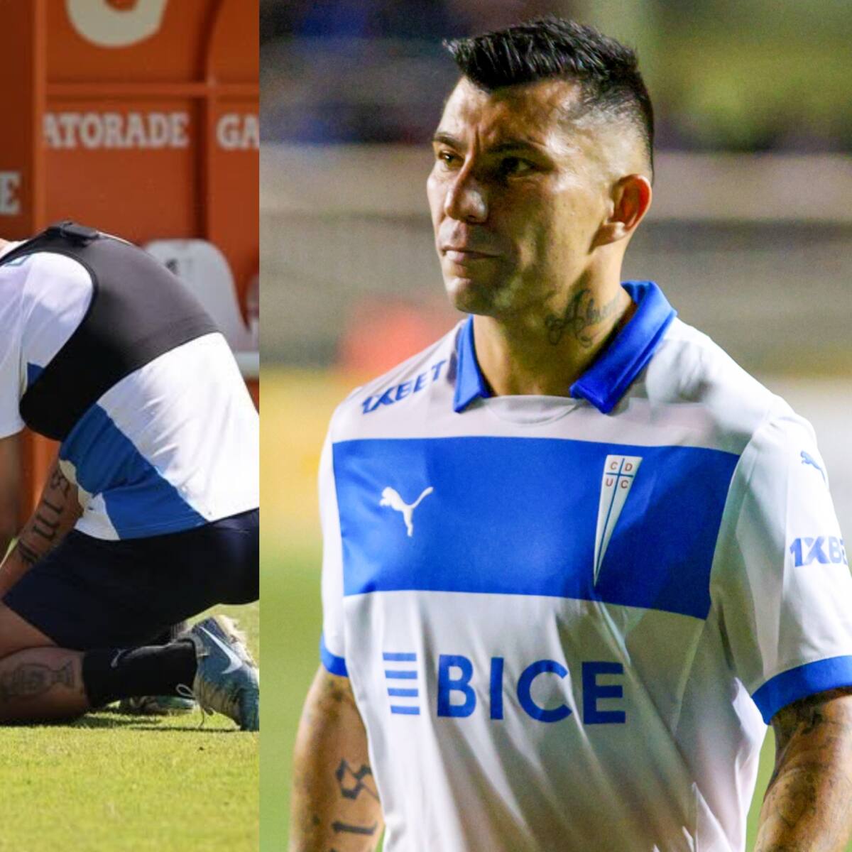 ¡Preocupación para el Pitbull! Hijo de Gary Medel sufre herida en la cabeza tras fuerte accidente