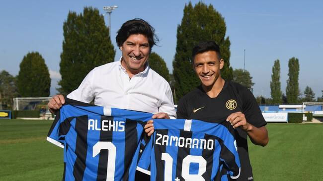 La reacción de Iván Zamorano por el retorno de Alexis Sánchez al Inter de Milán