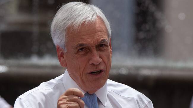 28 de Enero de 2022/SANTIAGOEl presidente de la republica, Sebastian Piñera, Acompañado de distintas autoridades gubernamentales y de adultos mayores, anuncia la publicacion de la Pension Garantizada Universal, iniciativa que beneficiara a 2,5 millones de personas
FOTO: LUKAS SOLIS/AGENCIA UNO