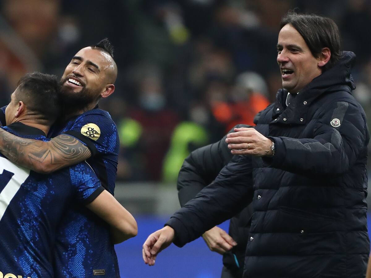 Simone Inzaghi destaca a Sánchez y Vidal tras ganar la Copa Italia: «Los chilenos entraron muy bien, como todo el año»