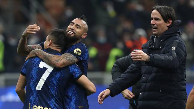 Simone Inzaghi y título del Inter: "Los chilenos entraron muy bien"