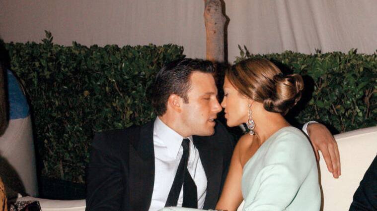 Jennifer Lopez y Ben Affleck en 2003